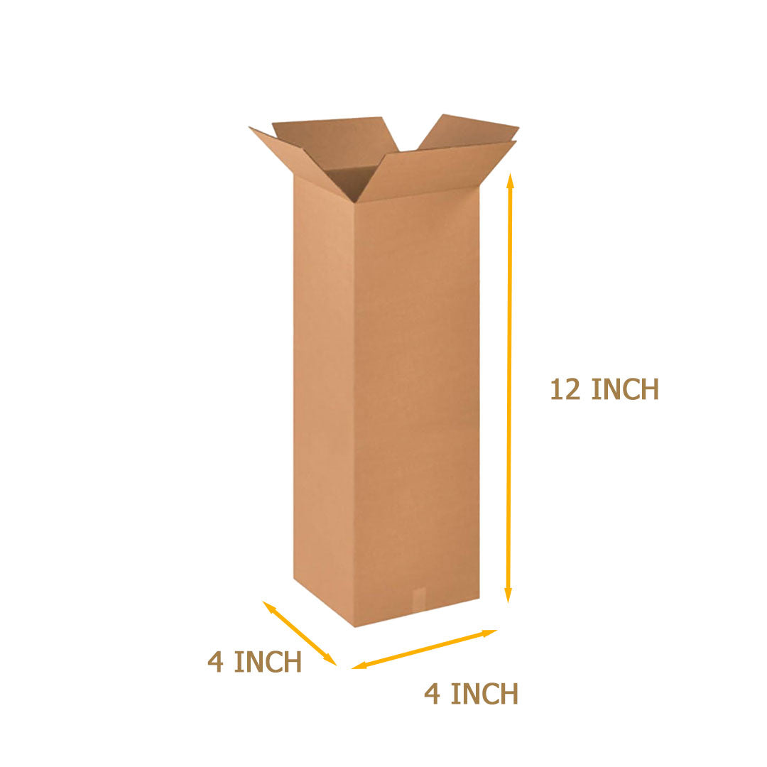 carton box 4 * 4 * 12 Inch 3ply BOTTLE BOX