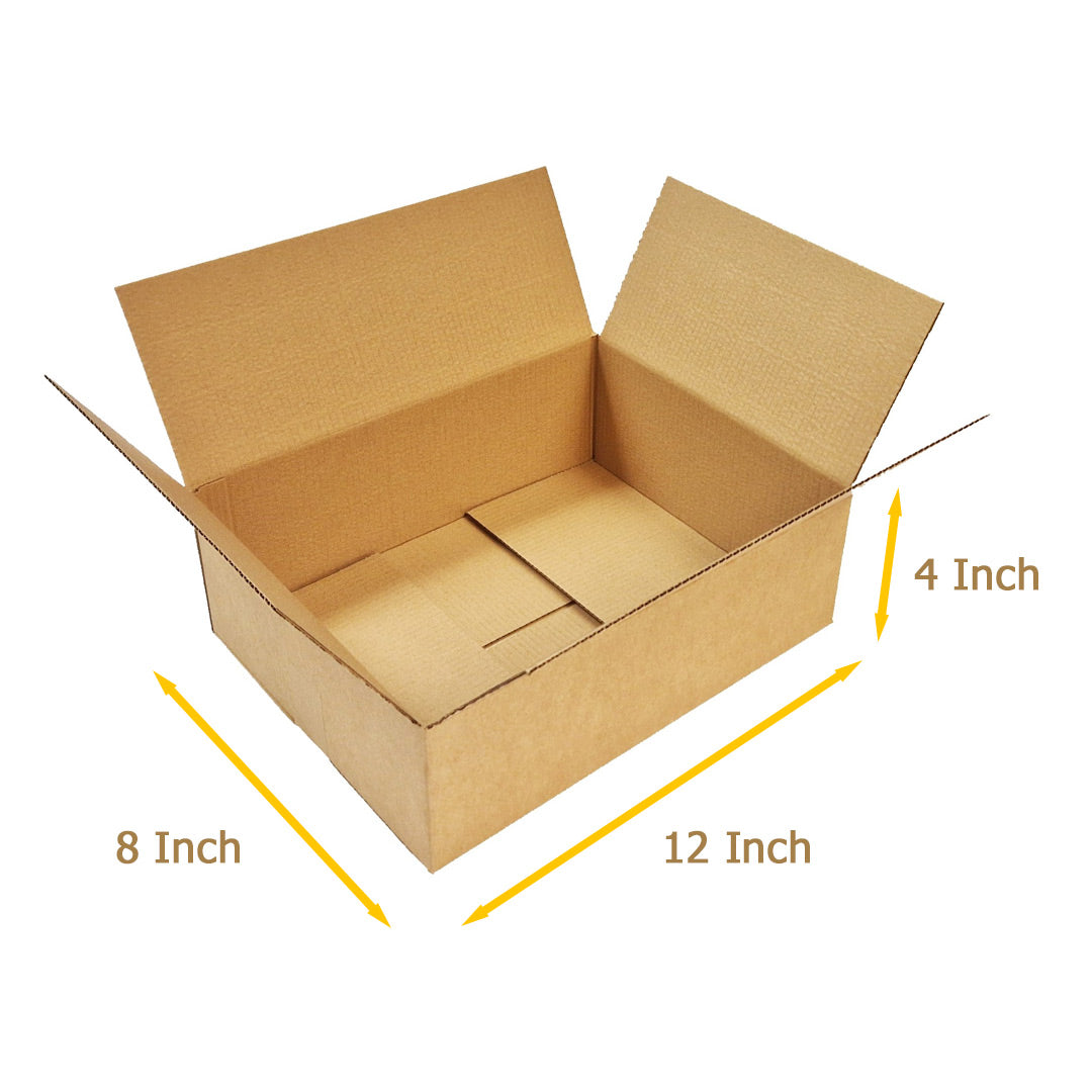 carton box 12 * 8 * 4 Inch 3ply