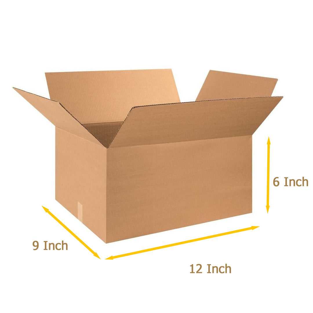carton box 12 * 9 * 6 Inch 3ply