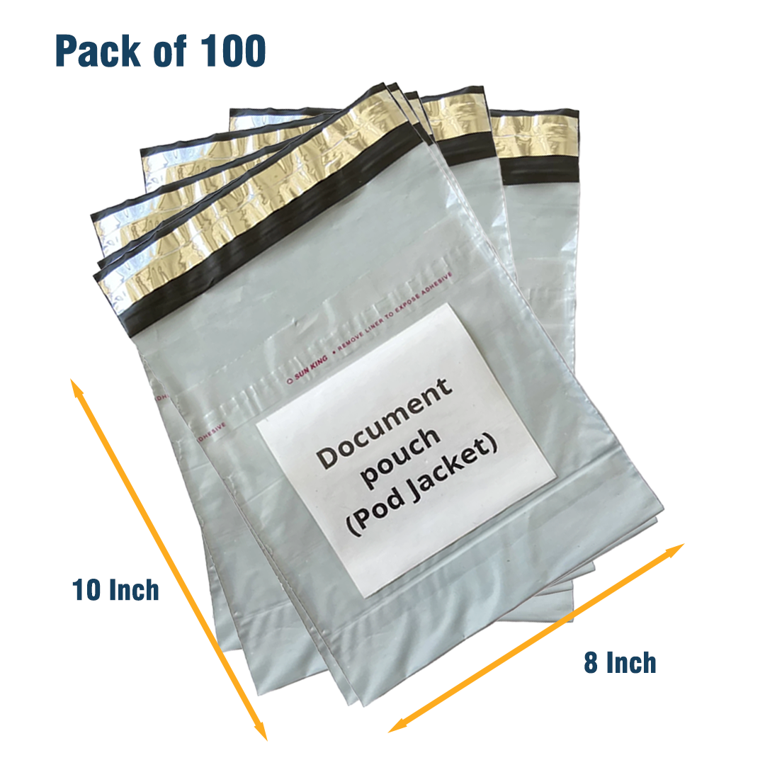 Plain Courier Cover 8 * 10 Inch with POD