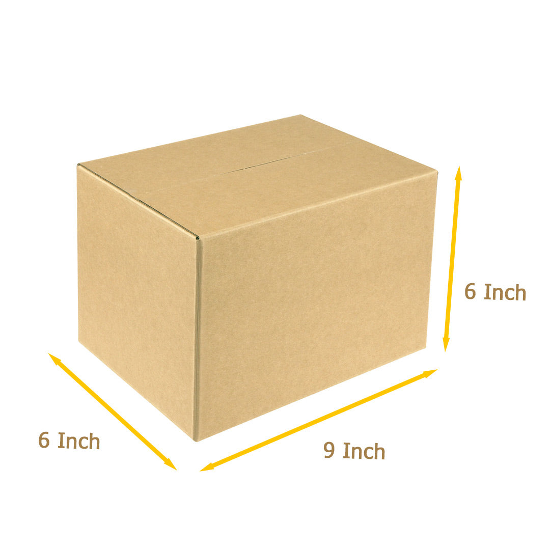 carton box 9 * 6 * 6 Inch 3ply