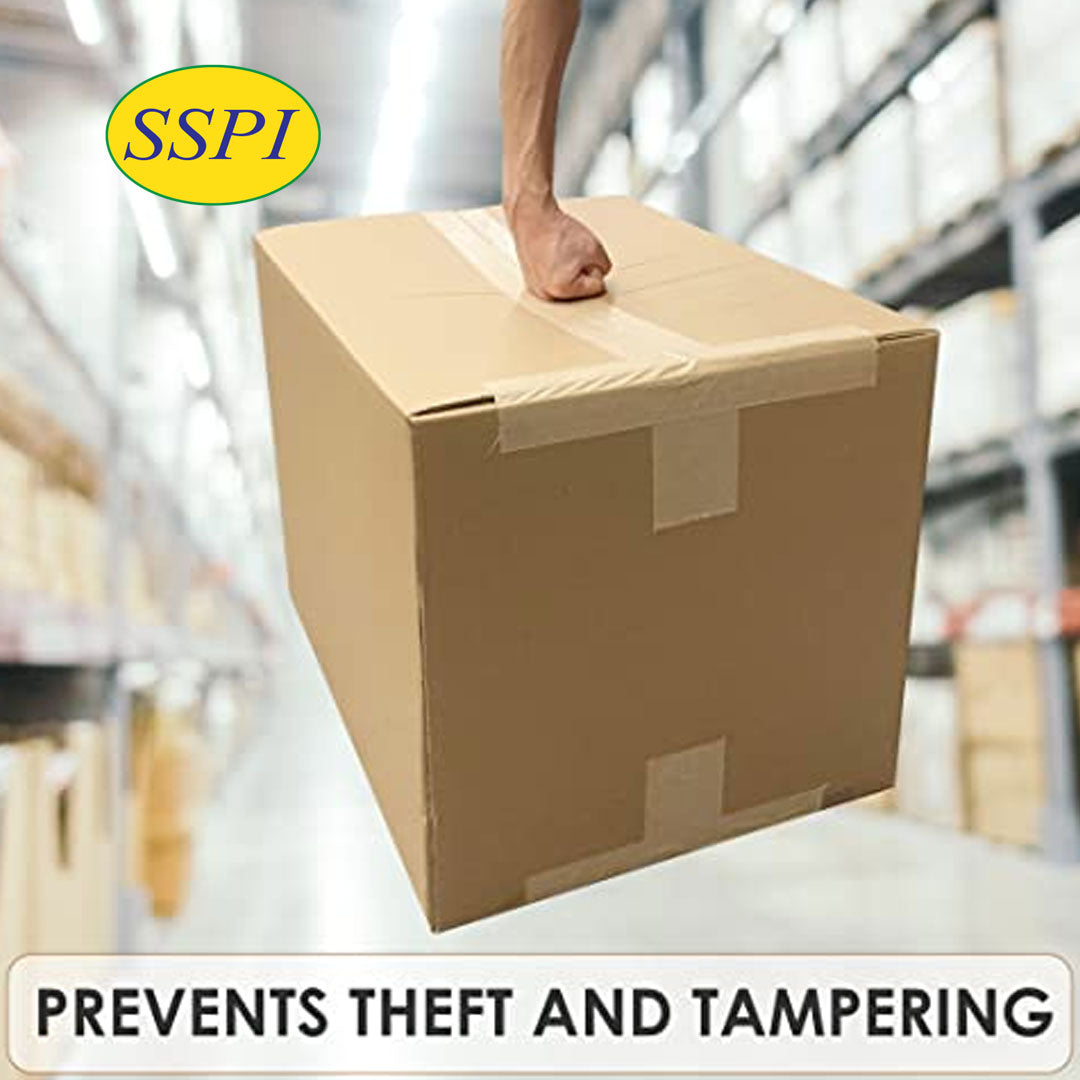 GUM Tape, TRANSPARENT Tape 3 INCH | 100 METER for Packaging Tape for Professional & Office Use, Packing Tape for Heavy Loads