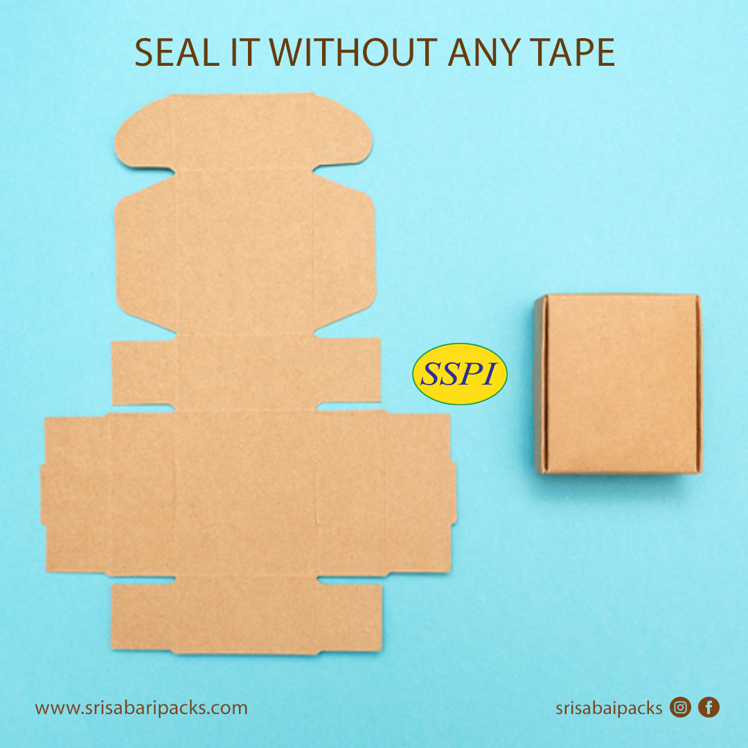 FLAP BOX 3 Ply | 6" x 4" x 2" |Brown Corrugated Boxes for Packaging Cardboard Packing Boxes for Shipping,