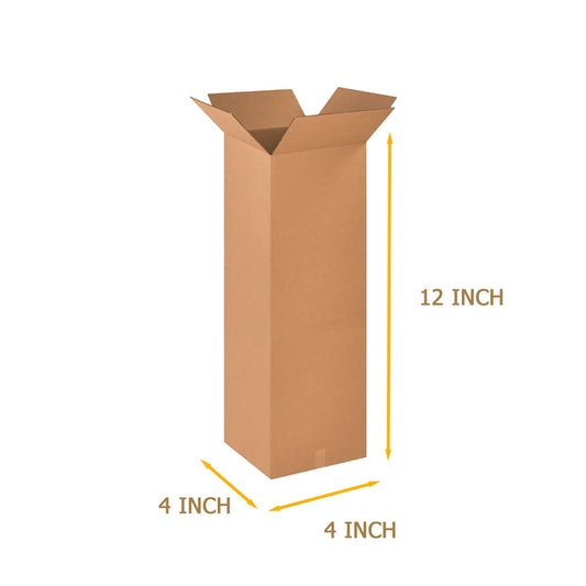 carton box 4 * 4 * 12 Inch 3ply BOTTLE BOX