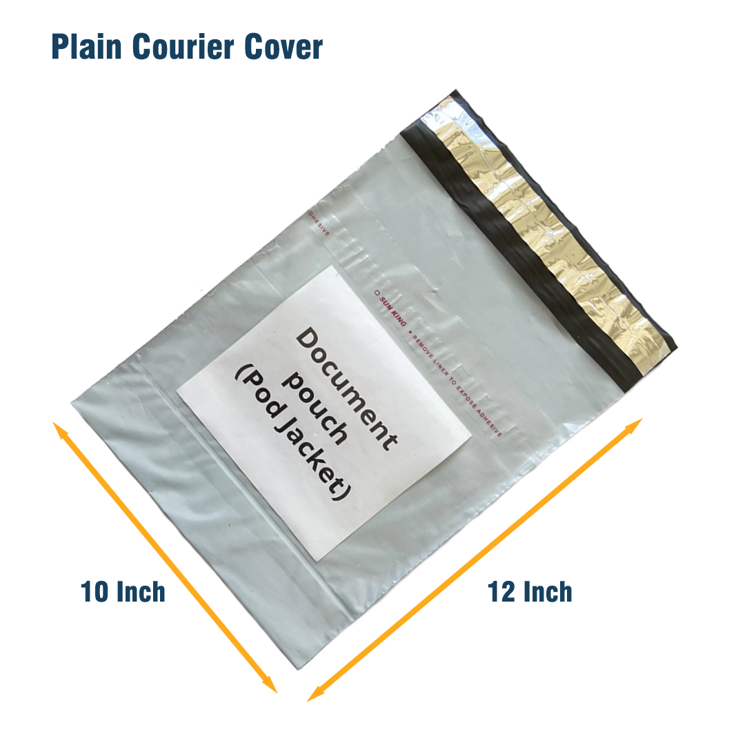 Plain Courier Cover 10 * 12 Inch with POD