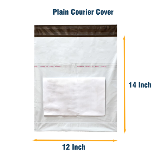 Plain Courier Cover 12 * 14 Inch with POD