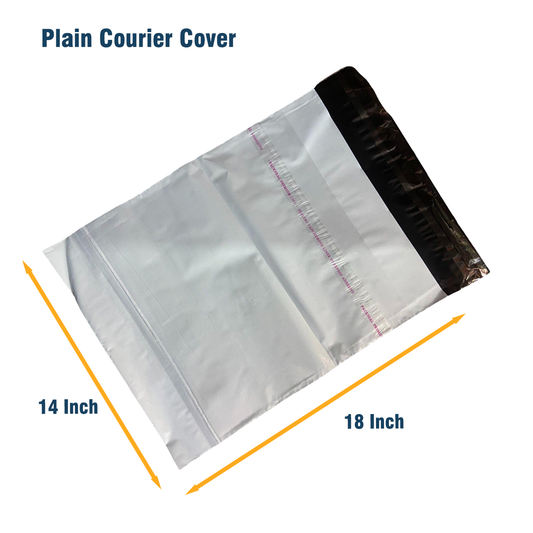 Plain Courier Cover 14 * 18 Inch with POD