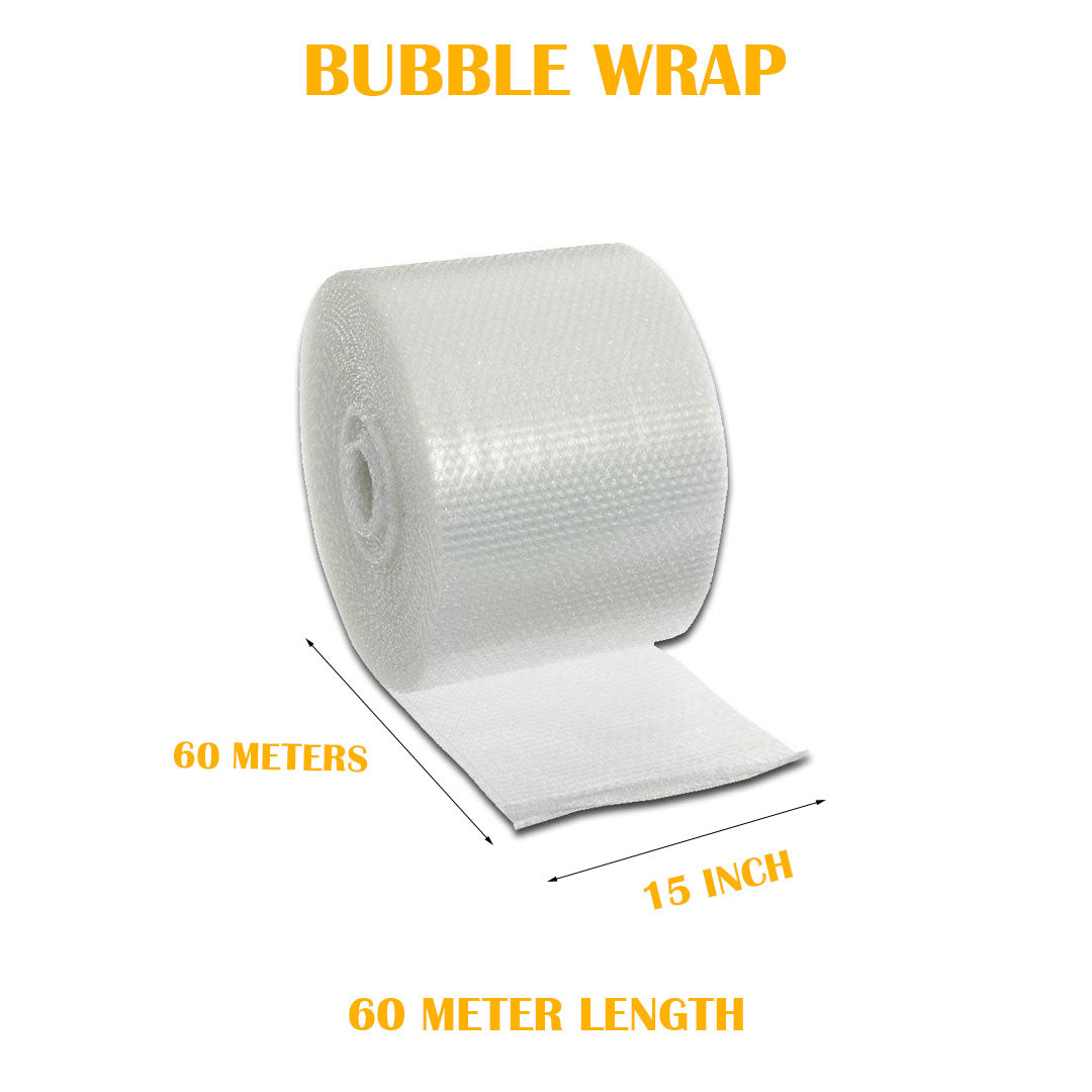 Bubble Wrap 15 Inch Width - 60 meter