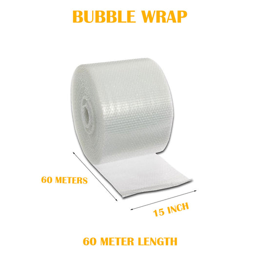 Bubble Wrap 15 Inch Width - 60 meter