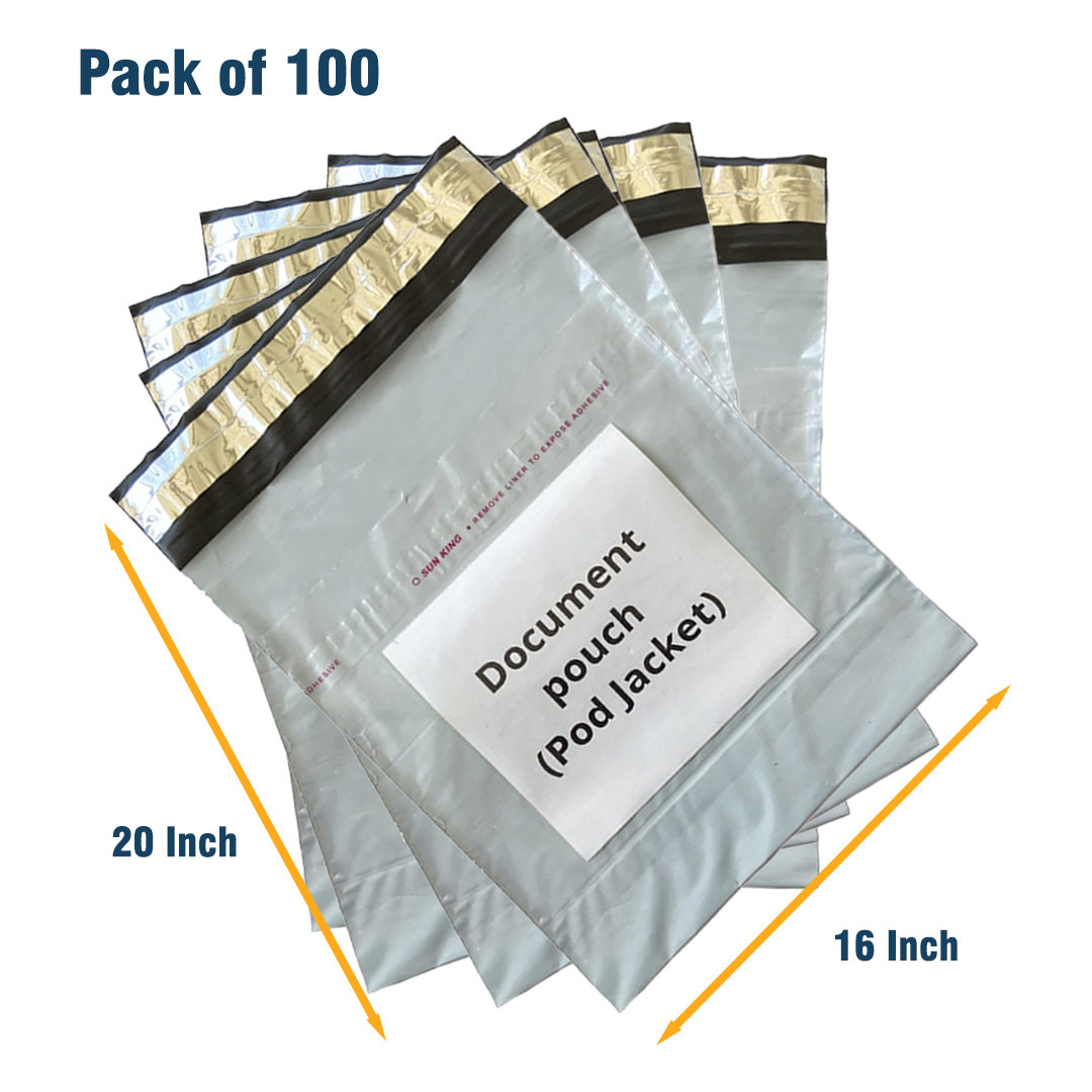 Plain Courier Cover 16 * 20 Inch with POD