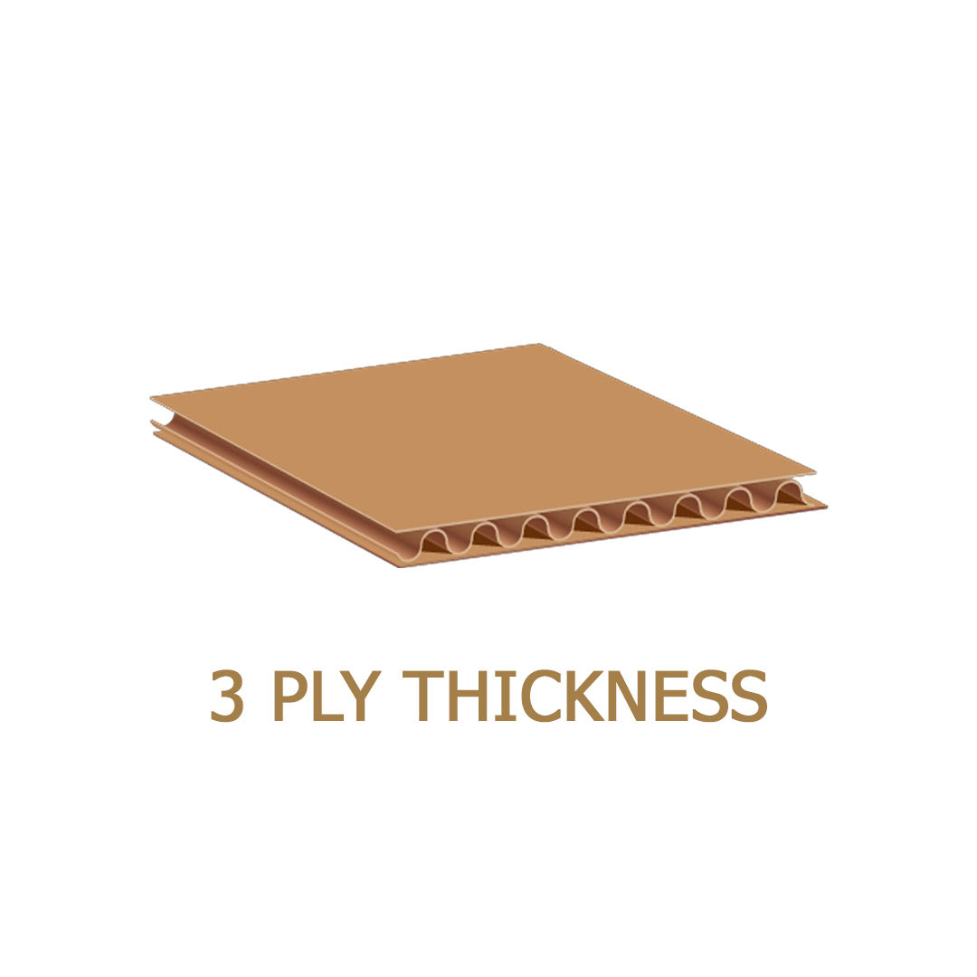 carton box 9 * 6 * 6 Inch 3ply