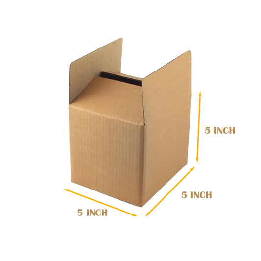 carton box 5 * 5 * 5 Inch 3ply