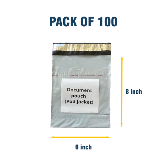 Plain Courier Cover 6 * 8 Inch with POD