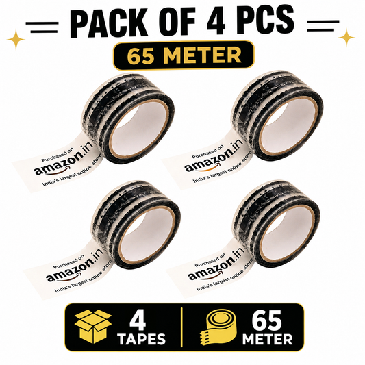 AMAZON GUM Tape, 2 INCH | 65 METER for Packaging Tape